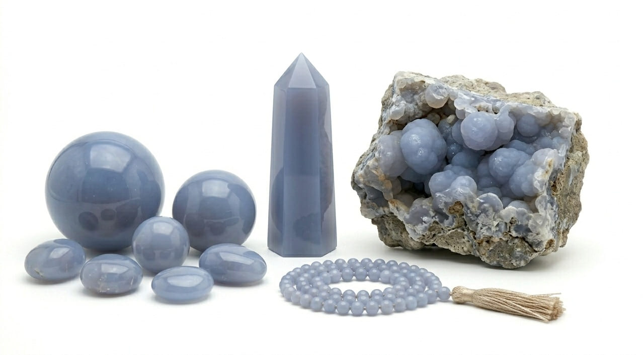 Calcédoine Bleue